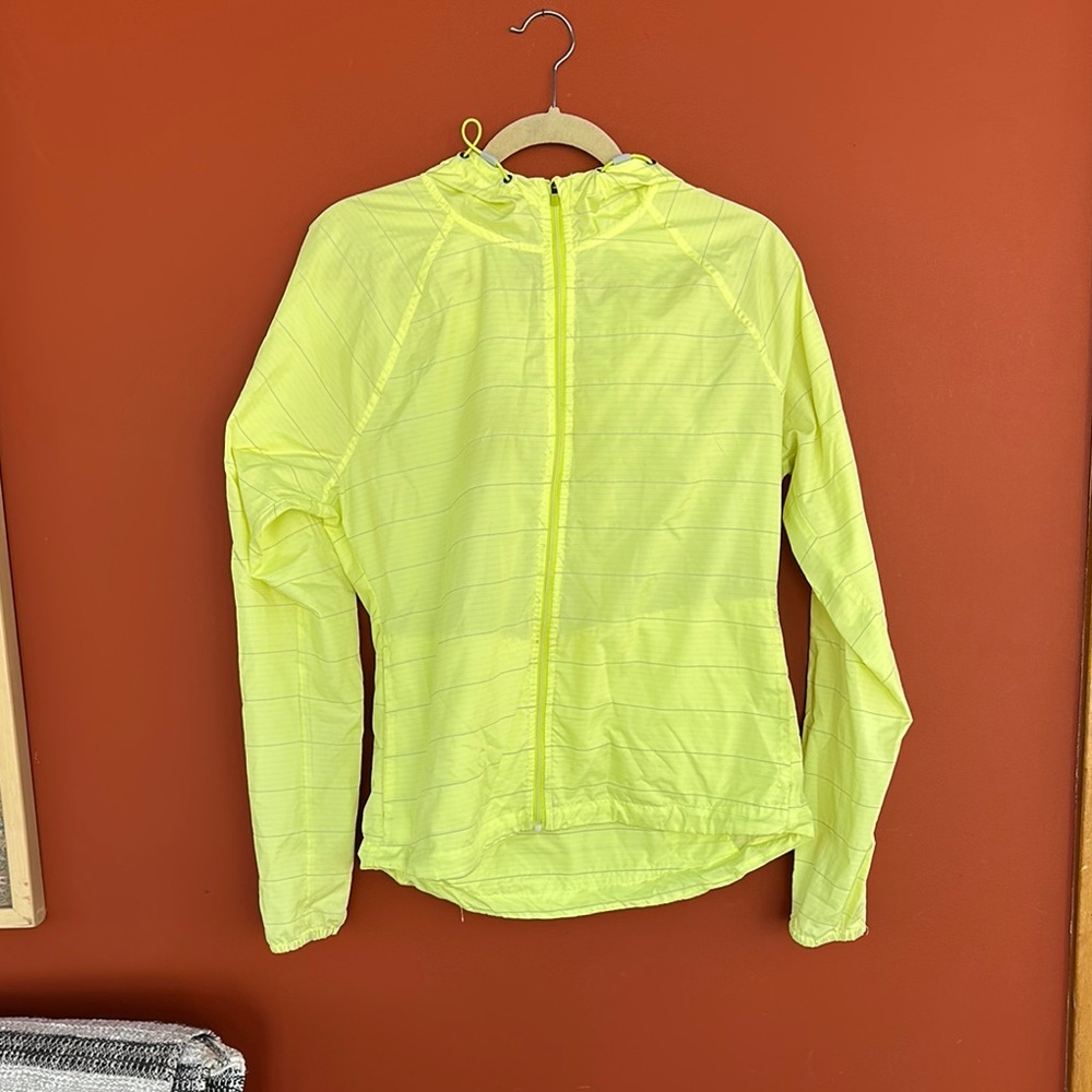 Vibrant Yellow Hooded Jacket
